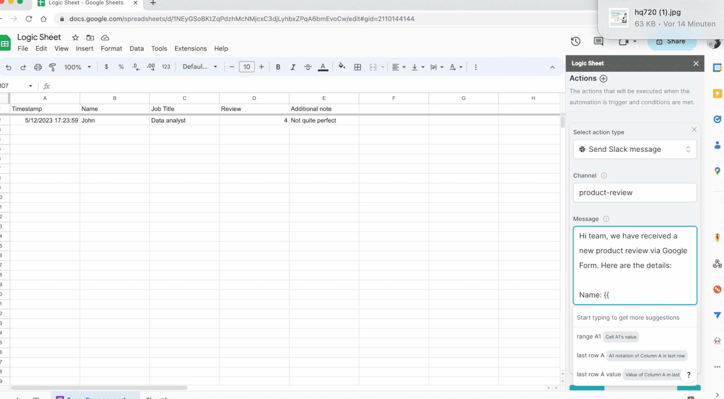 LogicSheet: Daten abrufen, Prozesse automatisieren, smarter arbeiten – alles in Google Sheets