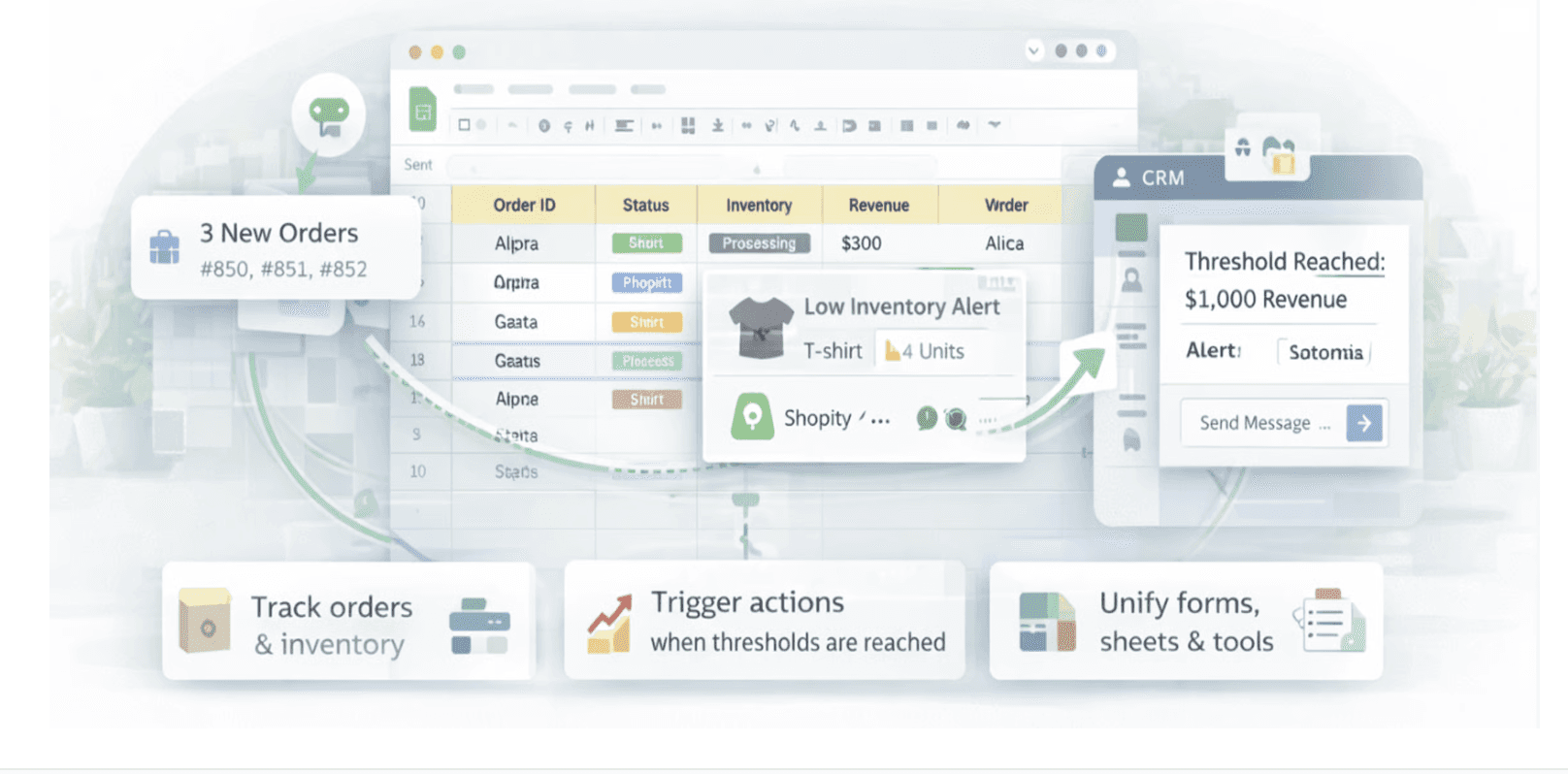 Logic Sheet verwandelt Ihre Tabellenkalkulationen in eine Echtzeit für E-Commerce