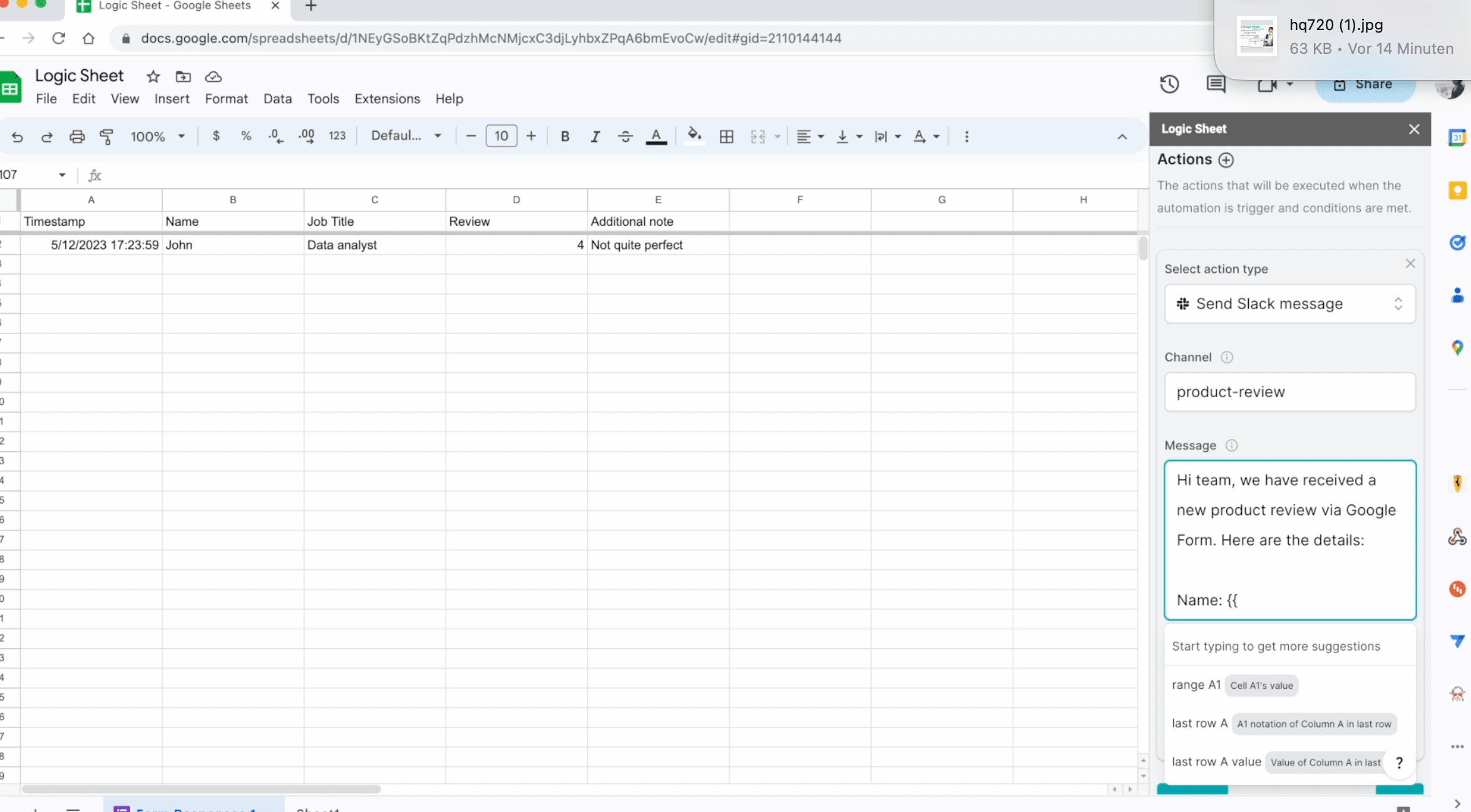 LogicSheet: Daten abrufen, Prozesse automatisieren, smarter arbeiten – alles in Google Sheets