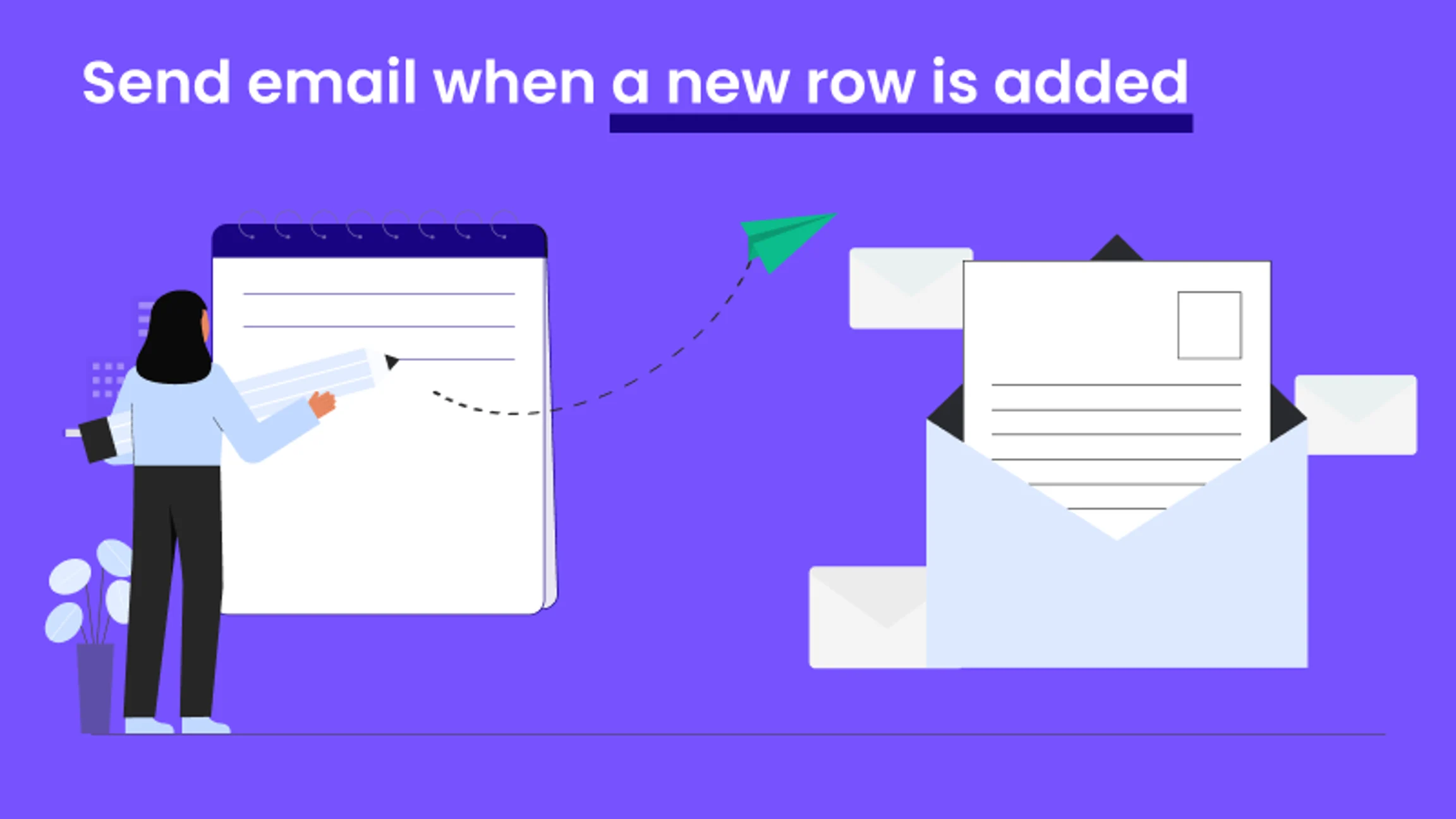 Mit Logic Sheet - E-Mail senden, wenn eine neue Zeile in Google Sheet hinzugefügt wird