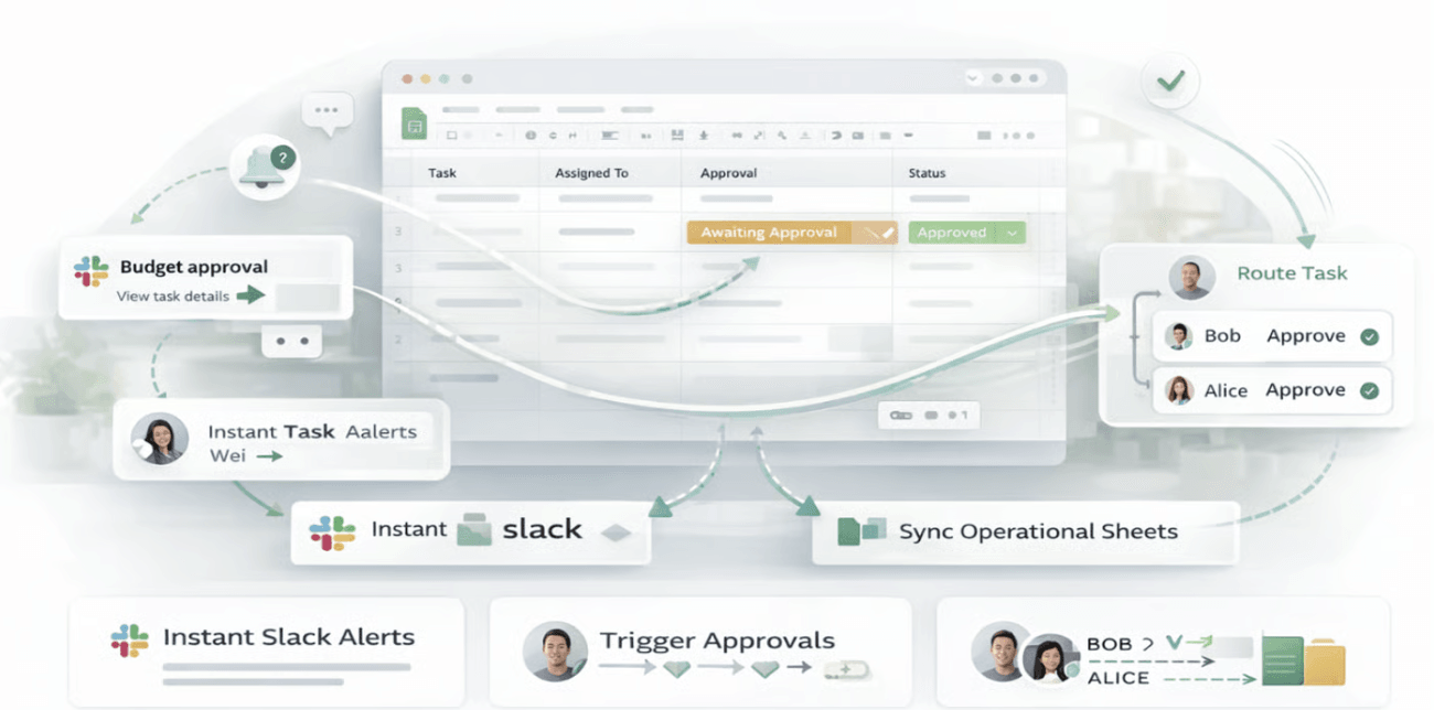 Logic Sheet automatisiert die operativen Bindegliedarbeiten in Ihren Tabellenkalkulationen