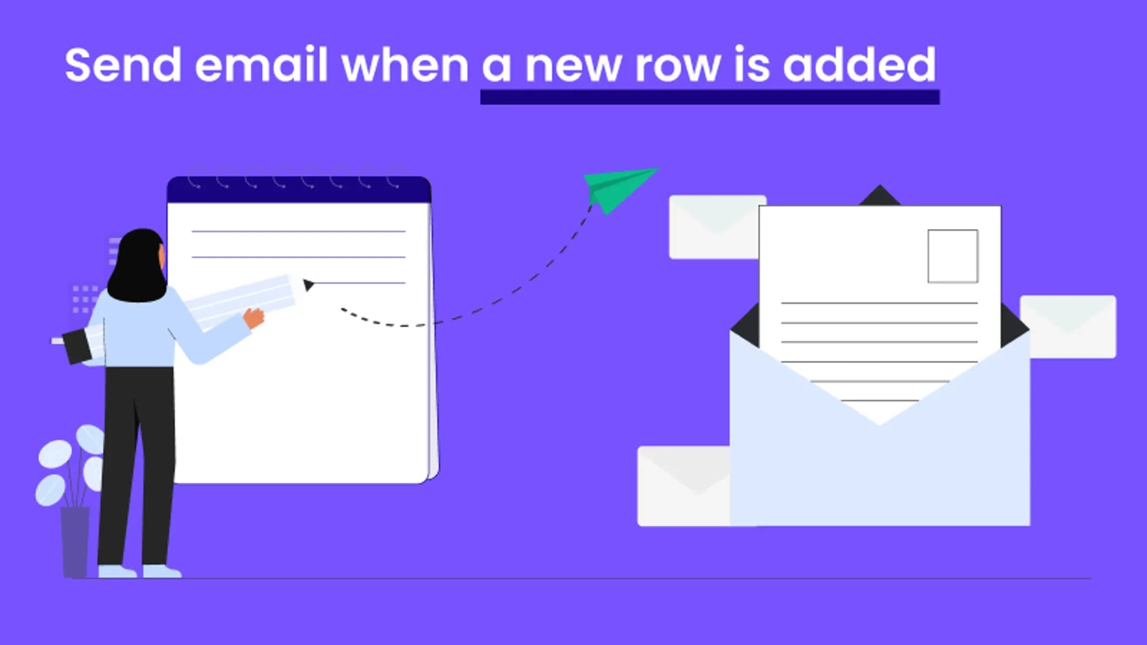 Mit Logic Sheet - E-Mail senden, wenn eine neue Zeile in Google Sheet hinzugefügt wird